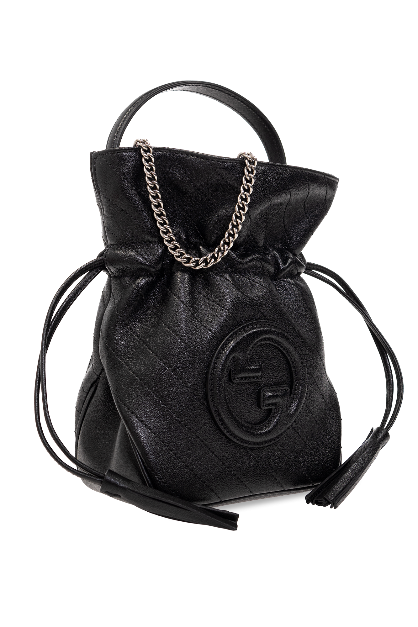 Gucci black bucket online bag